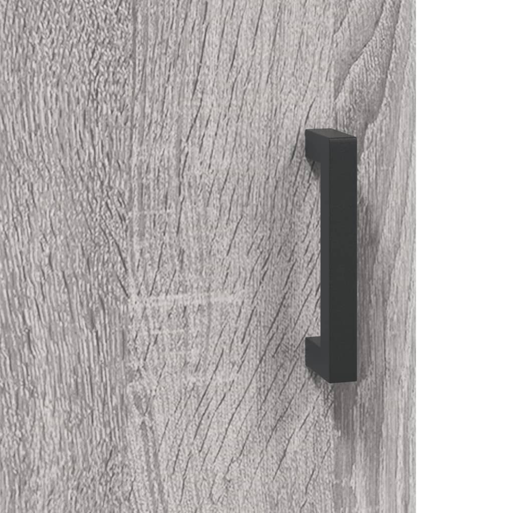 Grey Sonoma Bedside Cabinets 2pcs 40x40x50 cm - Engineered Wood