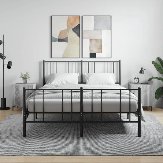 Grey Sonoma Bedside Cabinets 2pcs 40x40x50 cm - Engineered Wood
