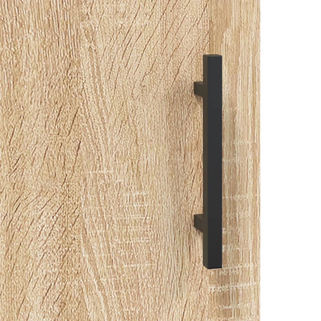 Sonoma Oak Bedside Cabinets Set of 2 - 40x40x50 cm Engineered Wood