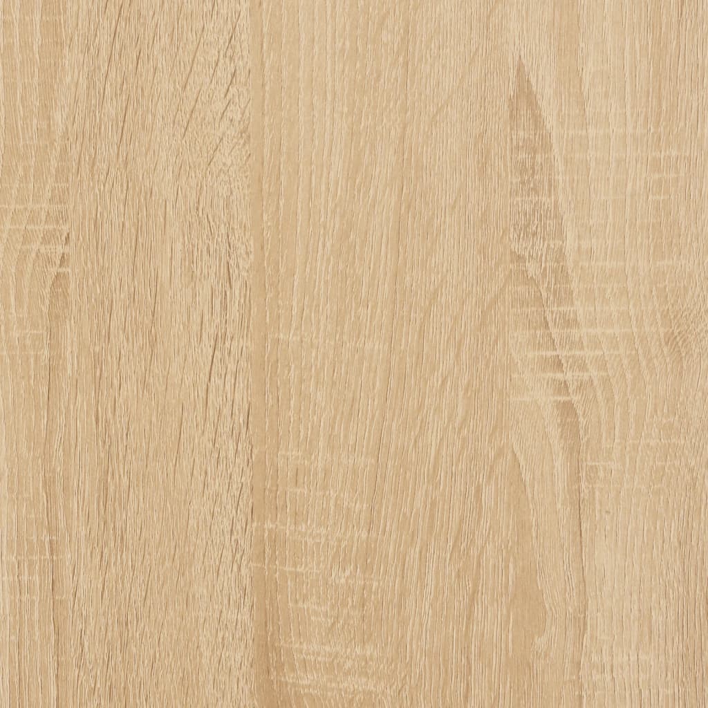 Sonoma Oak Console Table with Drawers & Shelves | Engineered Wood