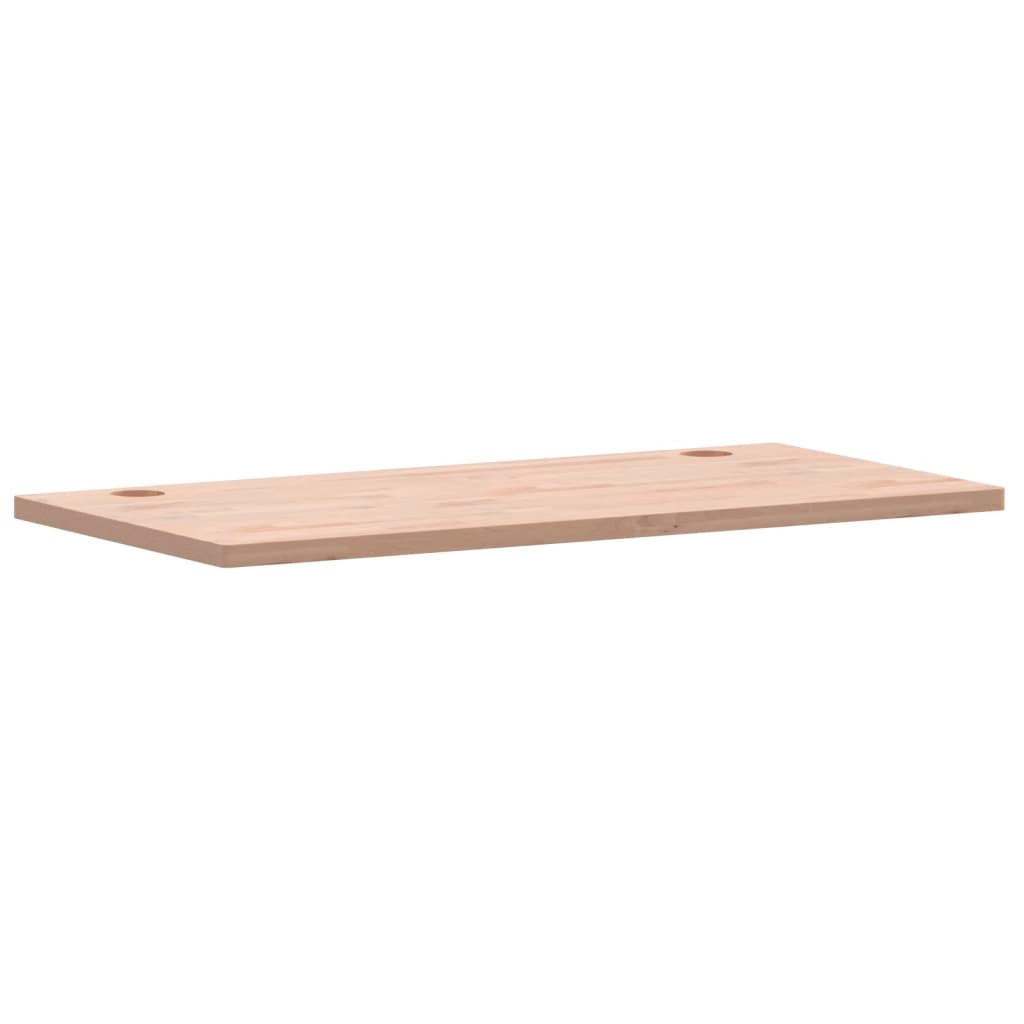 Desk Top 100x50x2.5 cm Solid Wood Beech