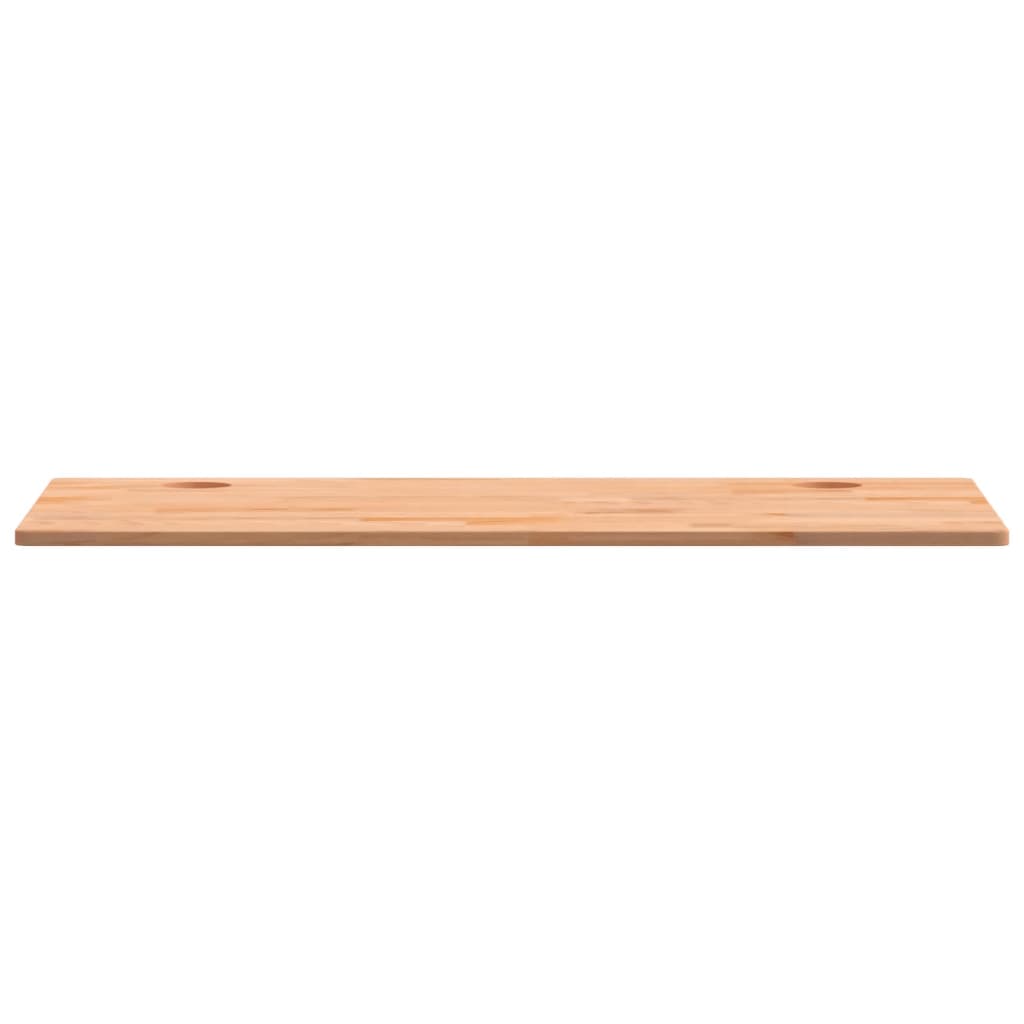Desk Top 110x60x1.5 cm Solid Wood Beech