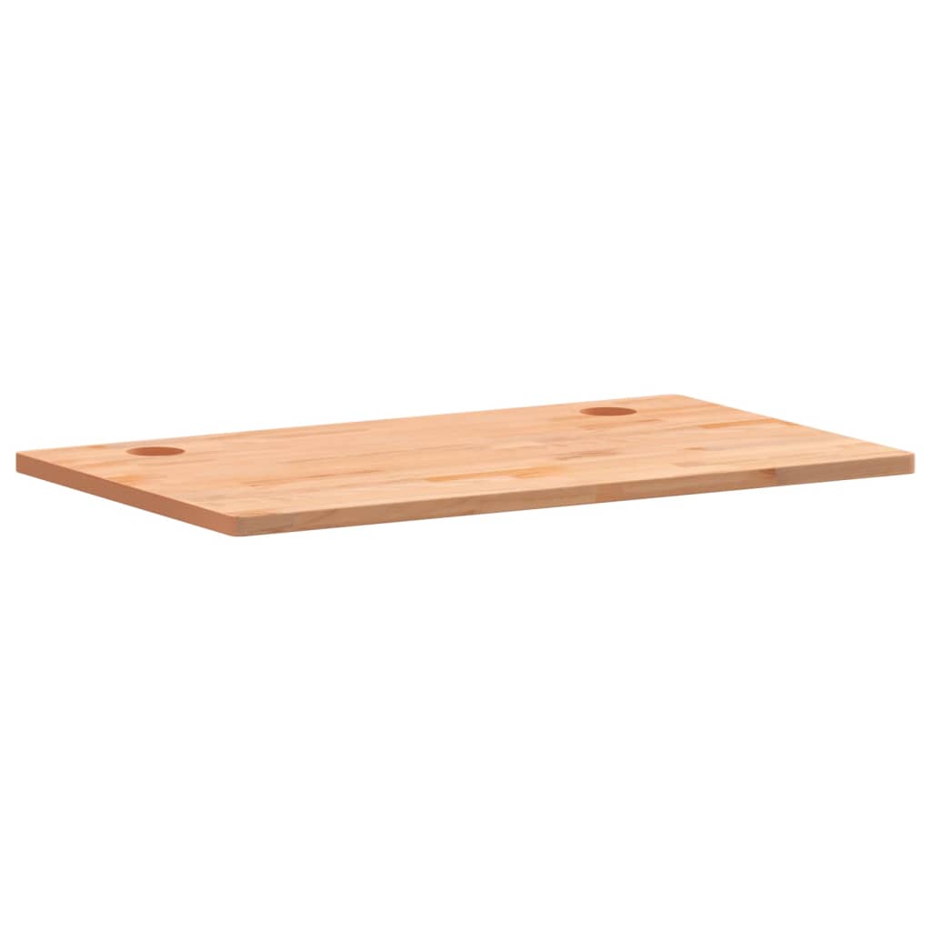 Desk Top 110x60x2.5 cm Solid Wood Beech