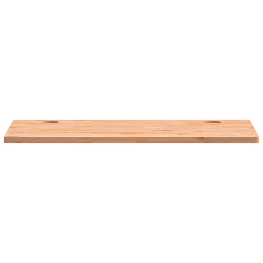 Desk Top 110x60x2.5 cm Solid Wood Beech