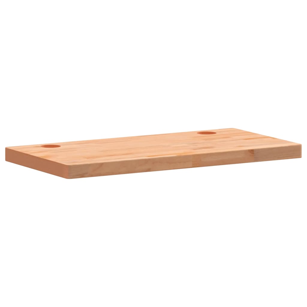 Desk Top 100x50x4 cm Solid Wood Beech