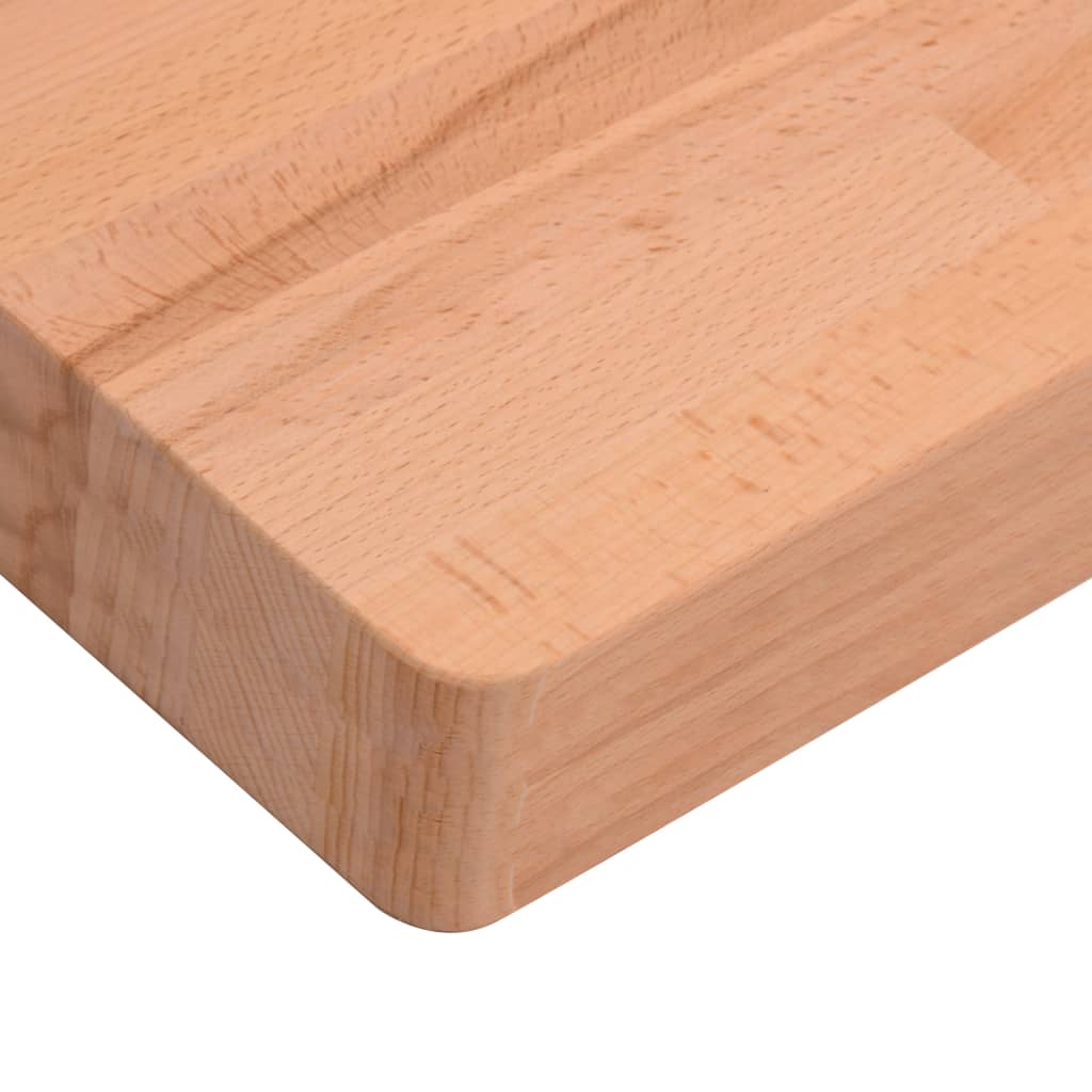 Desk Top 110x55x4 cm Solid Wood Beech