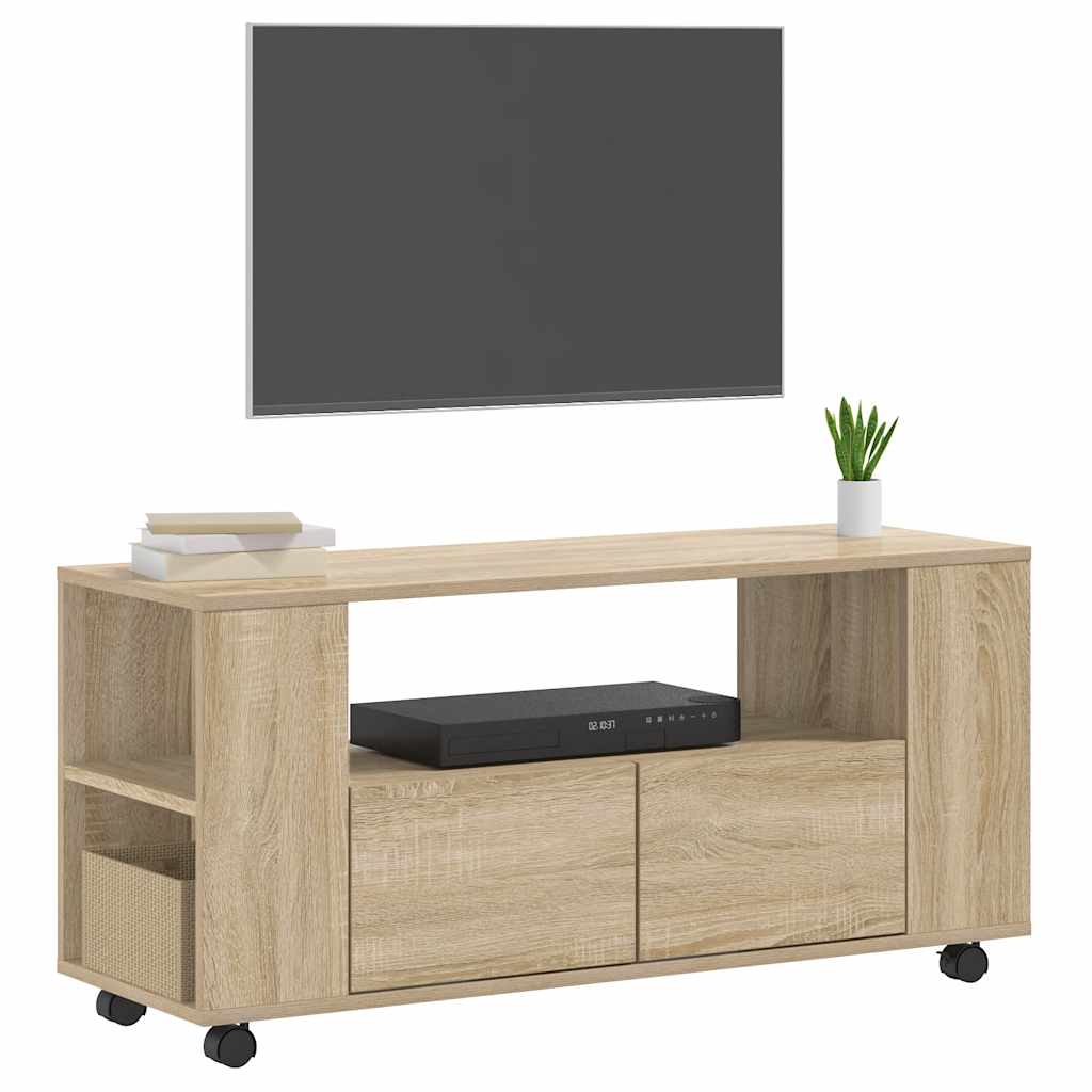 TV Cabinet Sonoma Oak 102x34.5x43 cm Engineered Wood