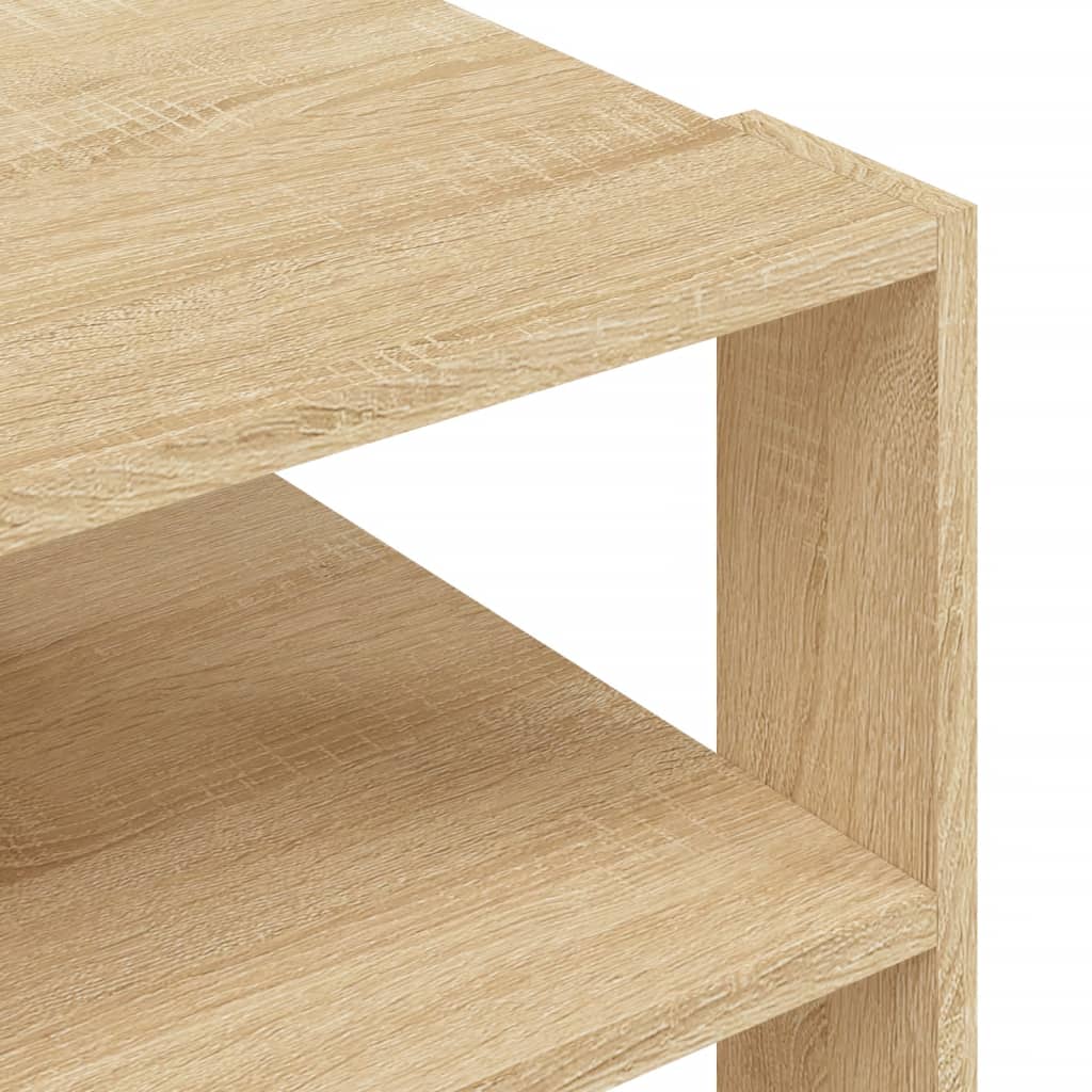 Coffee Table Sonoma Oak 59.5x59.5x40 cm Engineered Wood