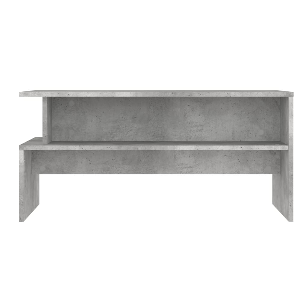 Coffee Table Concrete Grey 90x55x42.5 cm Engineered Wood