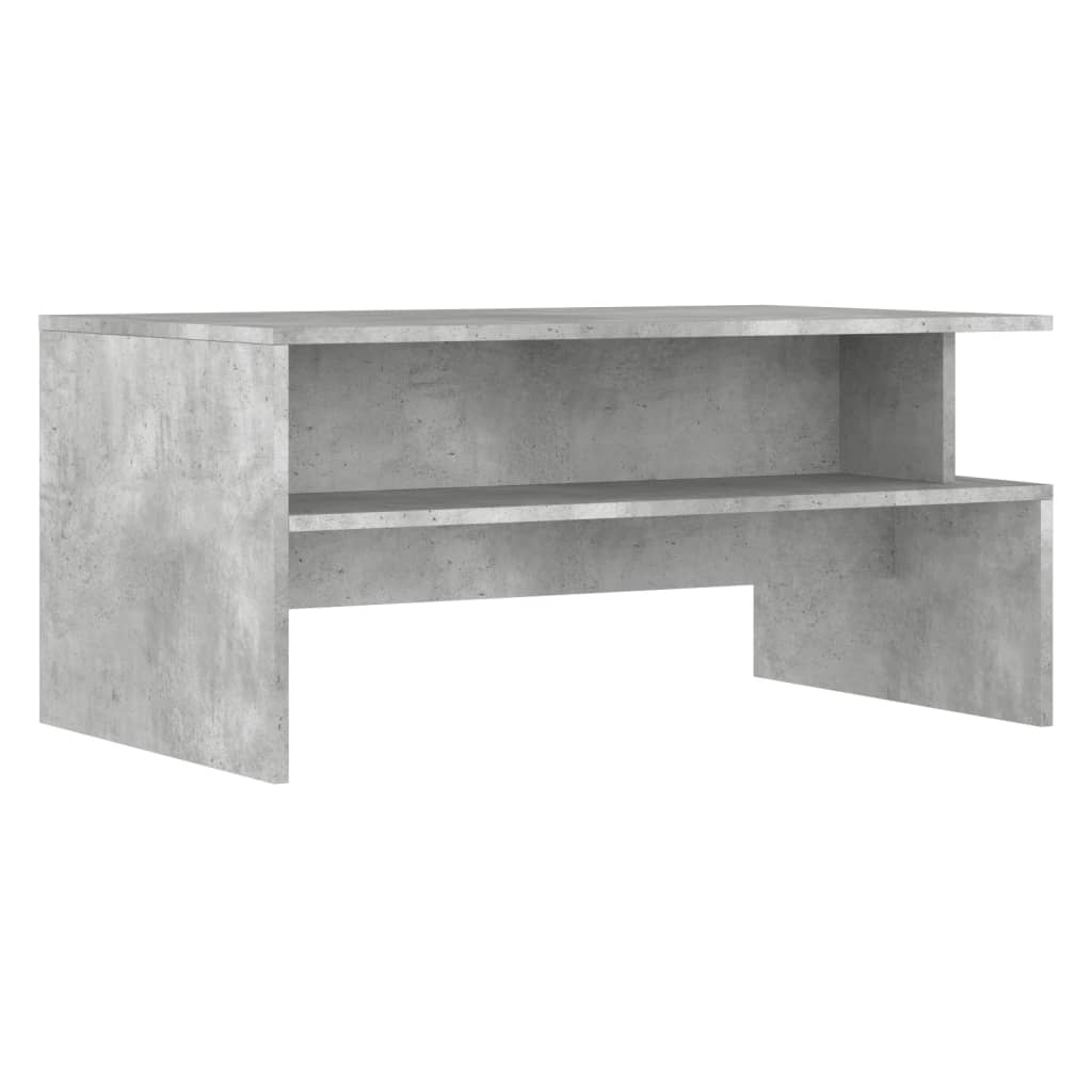 Coffee Table Concrete Grey 90x55x42.5 cm Engineered Wood
