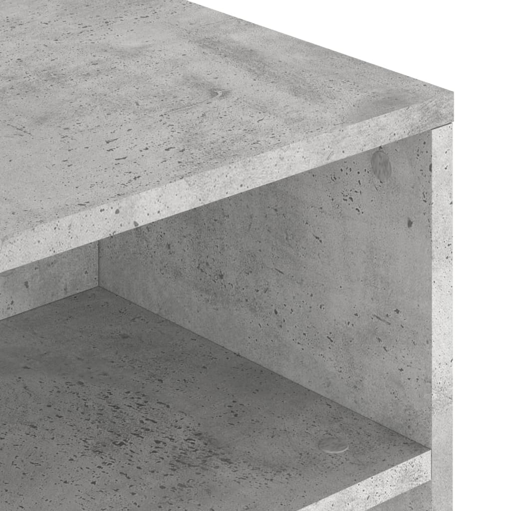 Coffee Table Concrete Grey 90x55x42.5 cm Engineered Wood