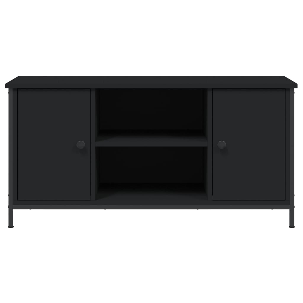 TV Cabinet Black 100x40x50 cm Engineered Wood