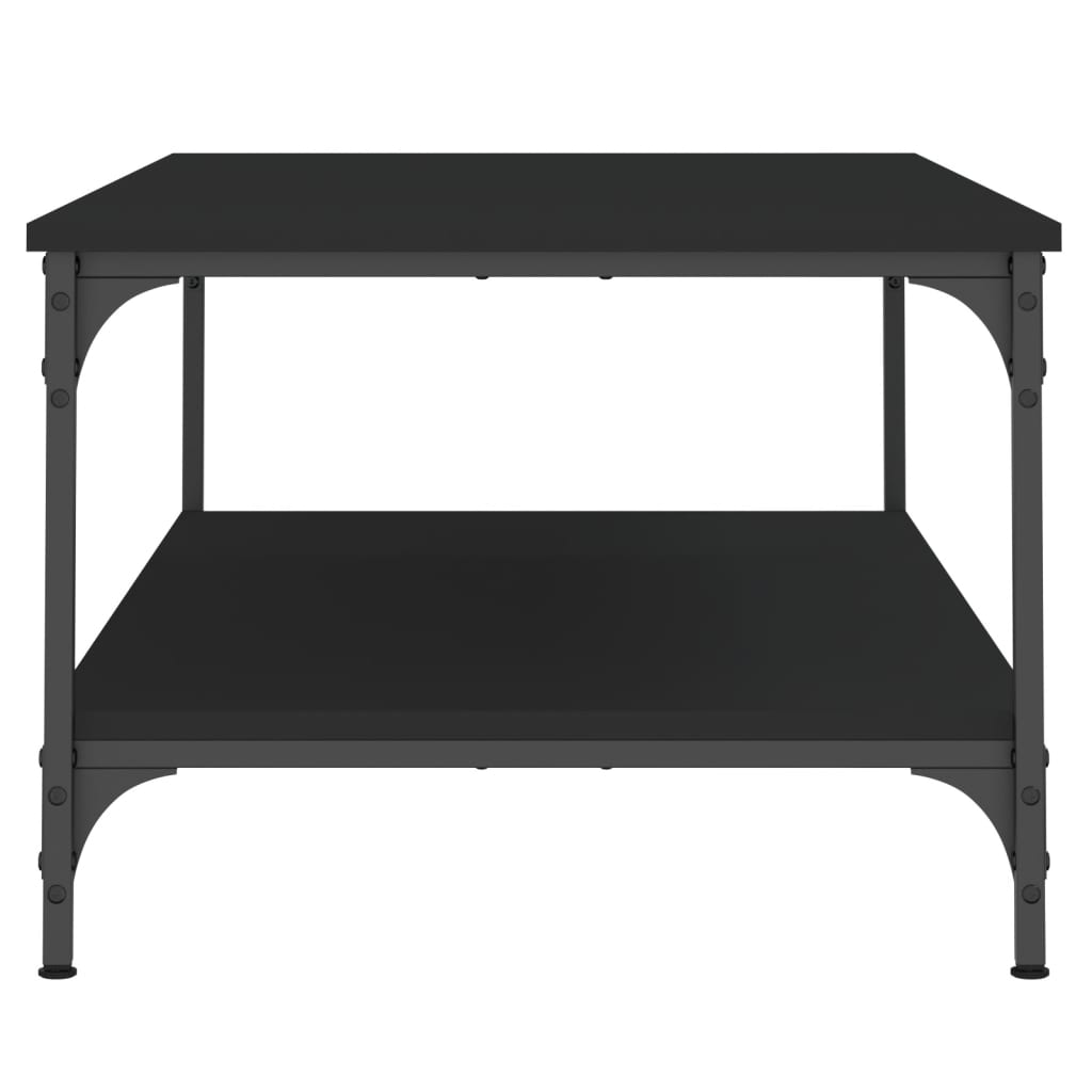 Coffee Table Black 100x55x40 cm Engineered Wood