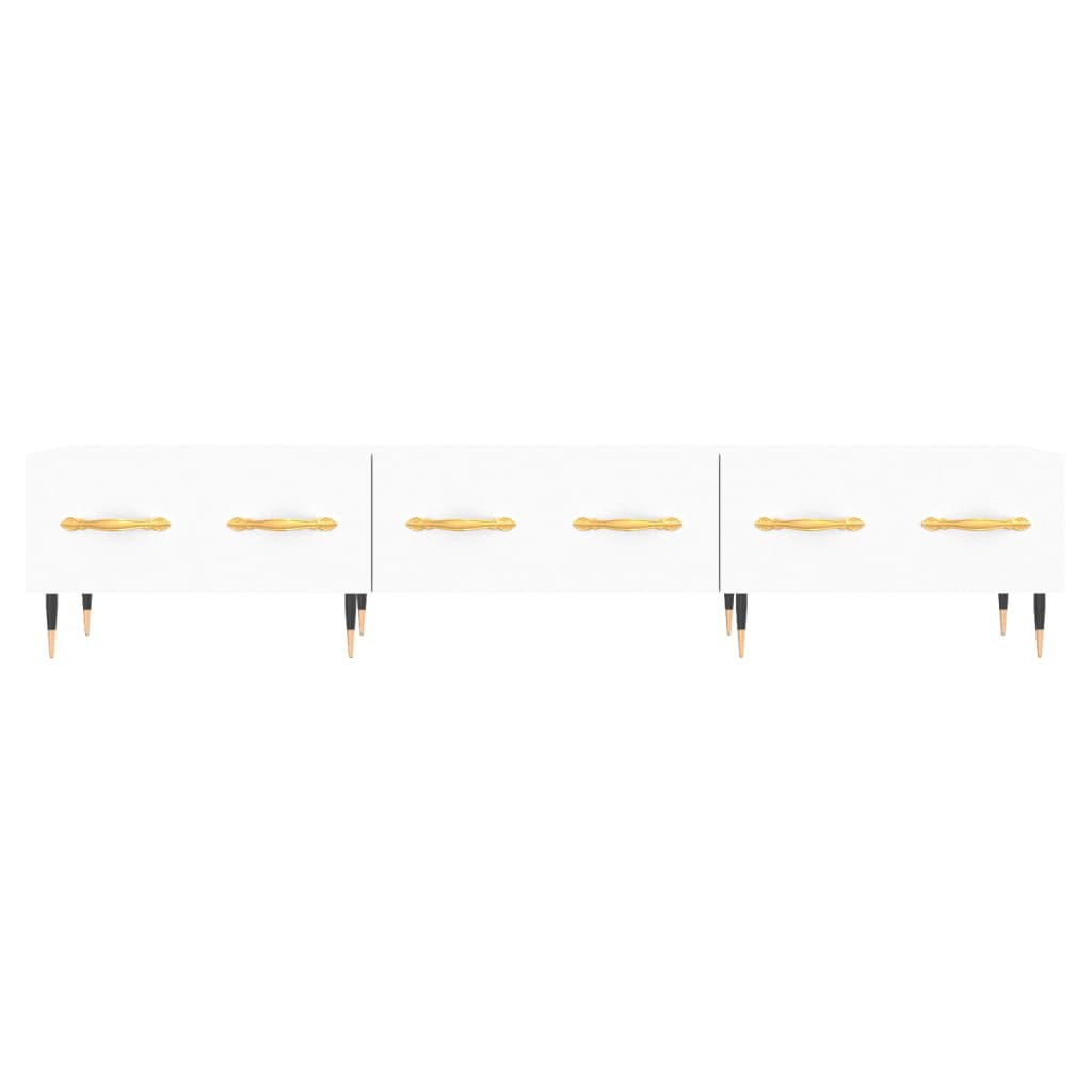 TV Cabinet White 150x36x30 cm Engineered Wood