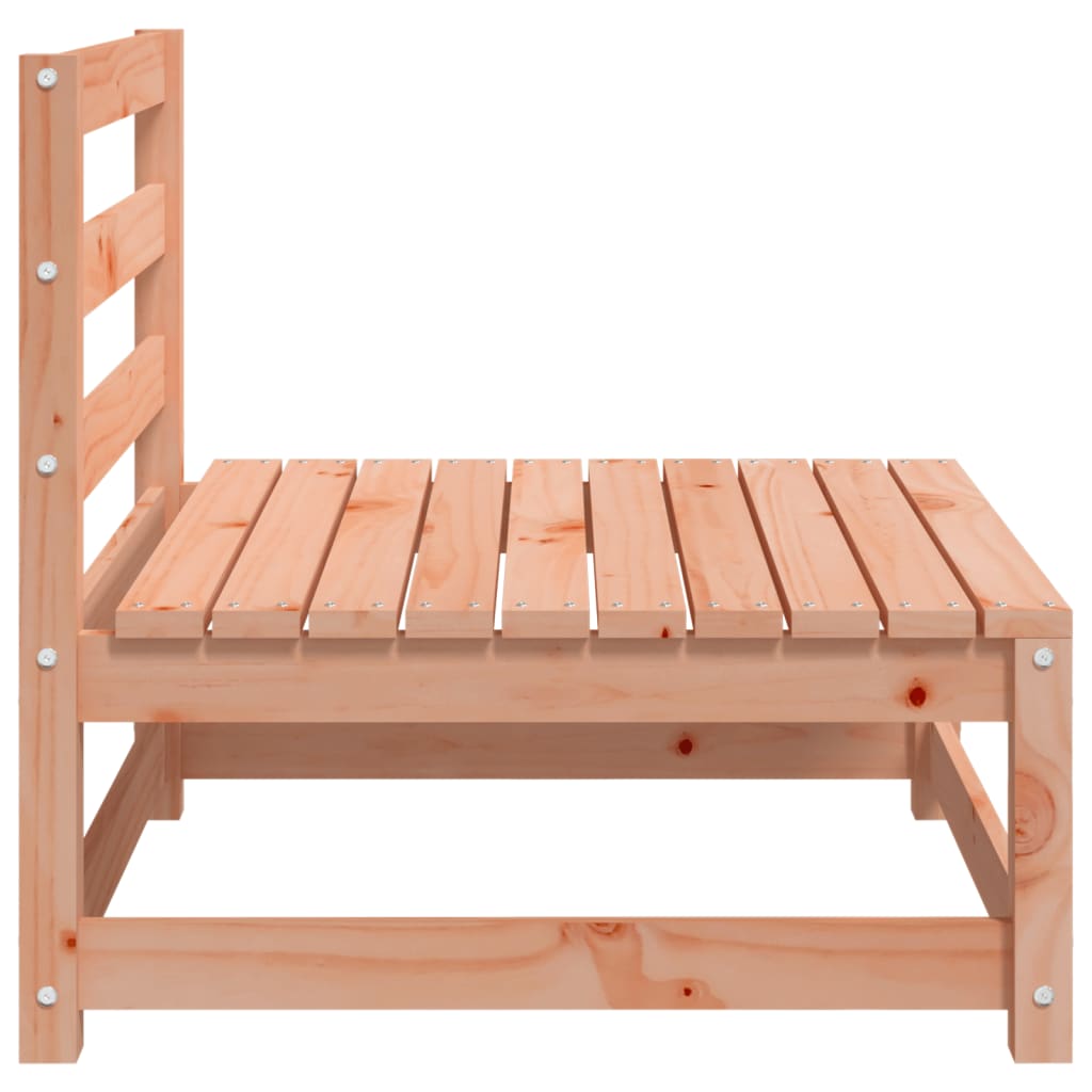 Solid Wood Douglas Garden Sofas, Armless, 2-Piece Set, 70x70x67 cm
