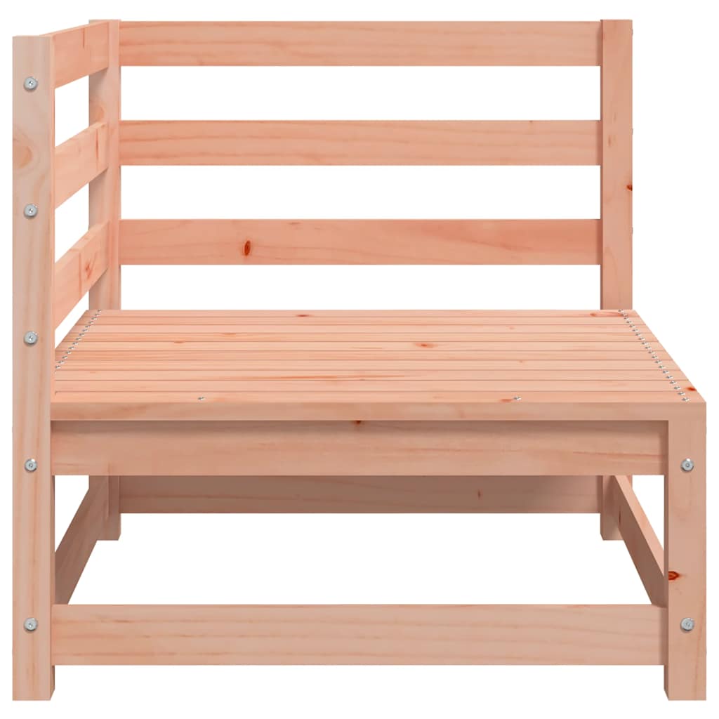 Elegant 3-Seater Garden Sofa | Solid Douglas Wood | Natural Finish