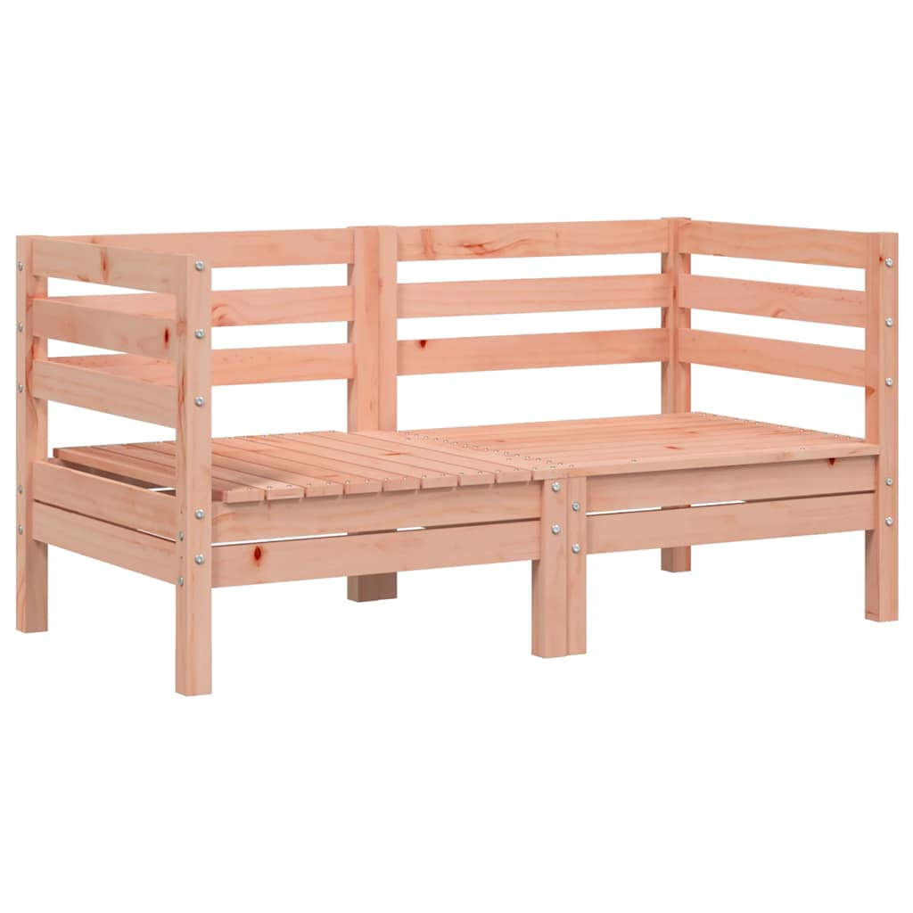 Solid Wood Douglas Corner Garden Sofas, 2 pcs Set
