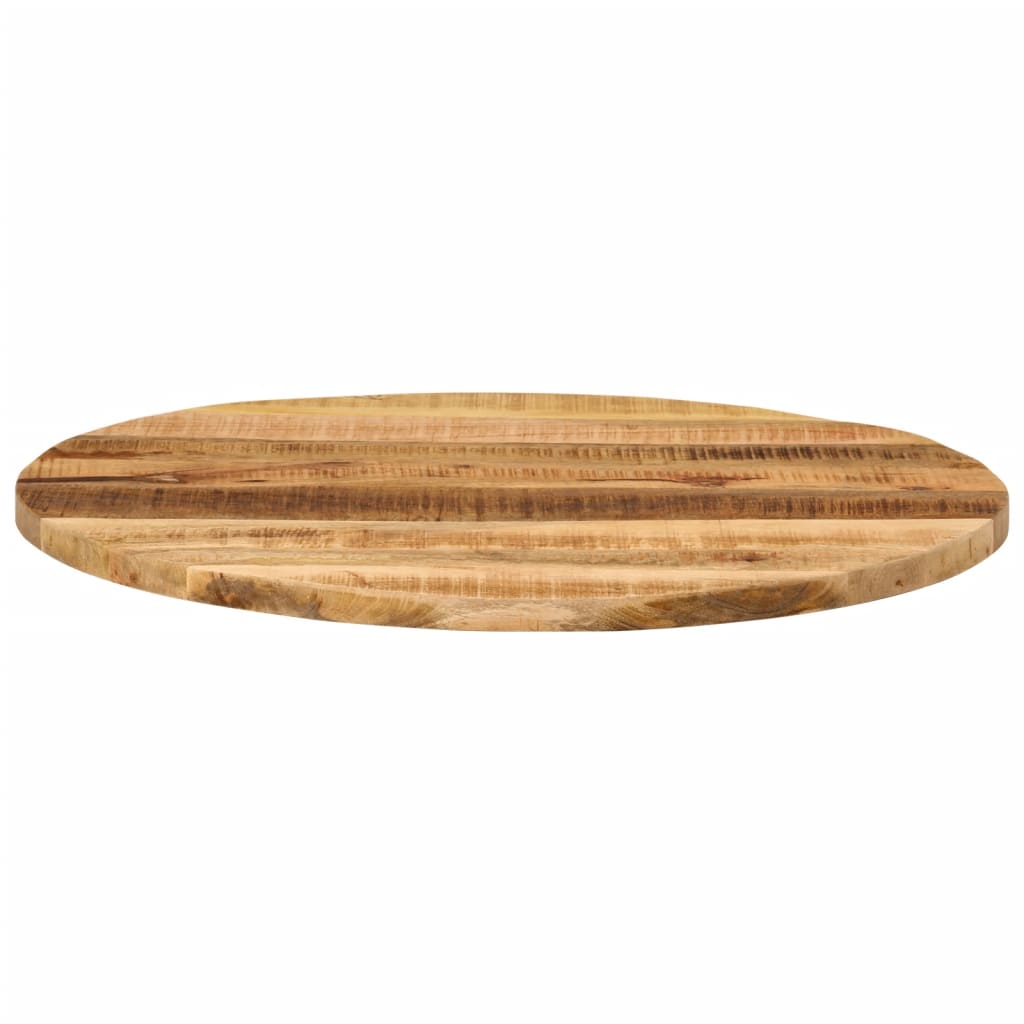 Round Mango Wood Table Top Ø90cm, Solid & Robust Design