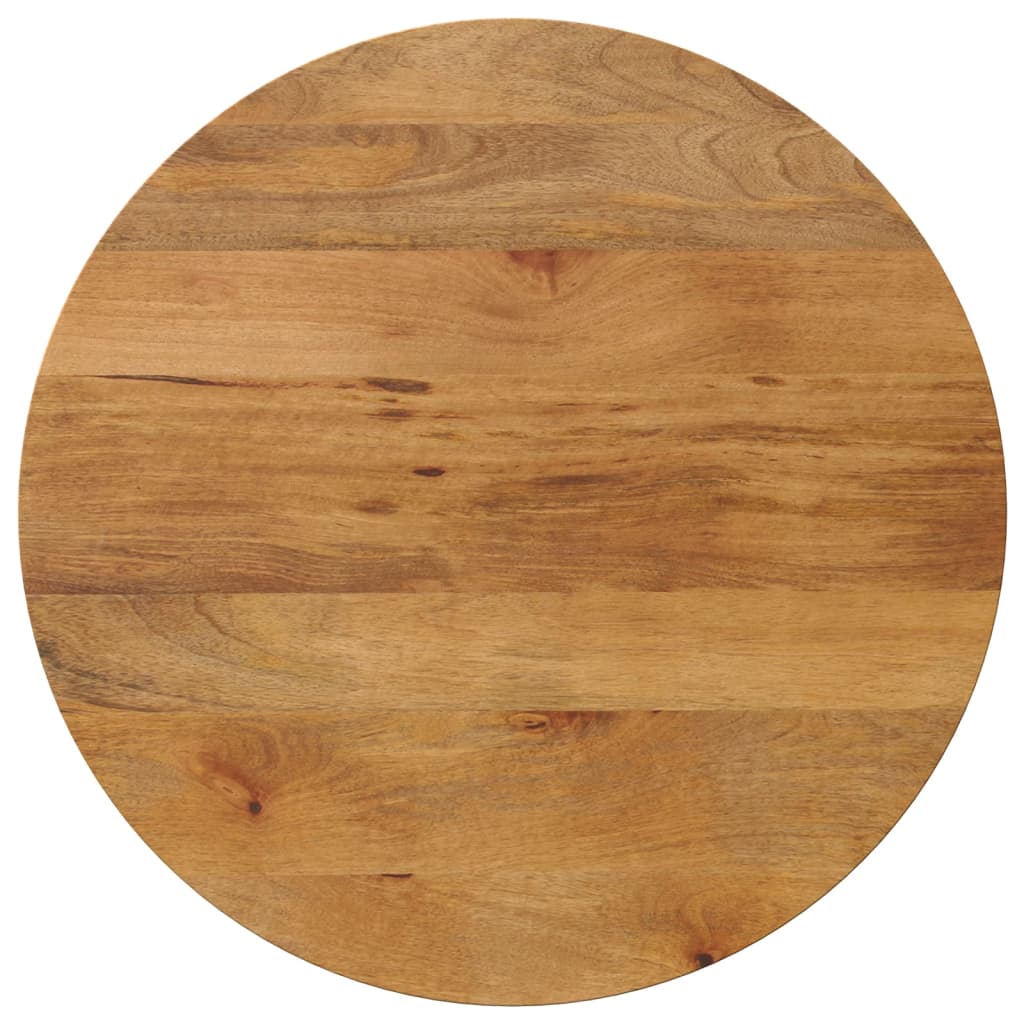 Round Solid Mango Wood Table Top - Ø70x2.5 cm