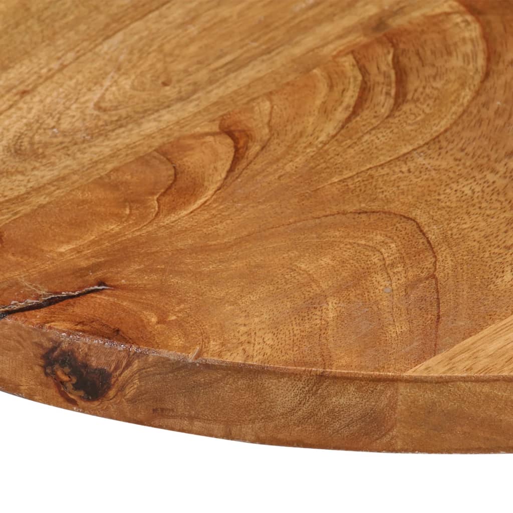 Round Solid Mango Wood Table Top - Ø70x2.5 cm