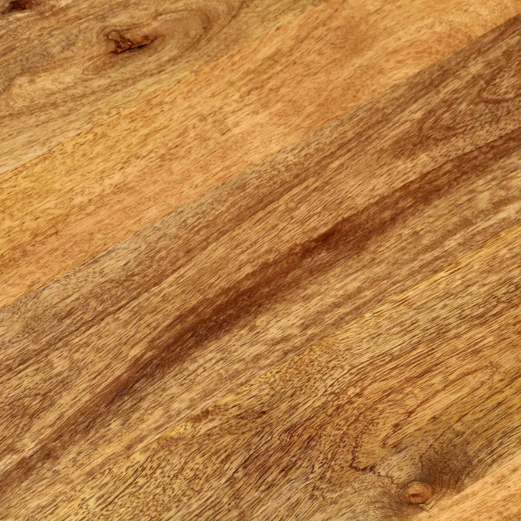 Oval Table Top 80x40x3.8 cm - Solid Mango Wood