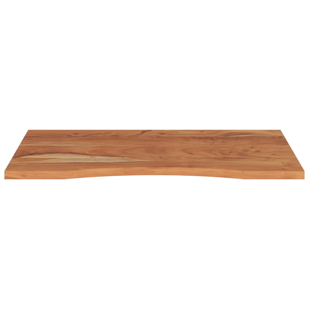 Solid Acacia Wood Desktop 80x60x2.5cm - Stylish & Durable