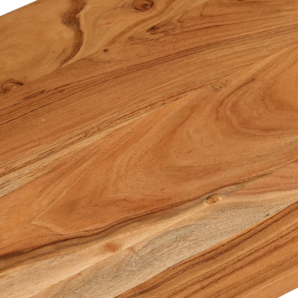 Solid Acacia Wood Desktop 80x60x2.5cm - Stylish & Durable