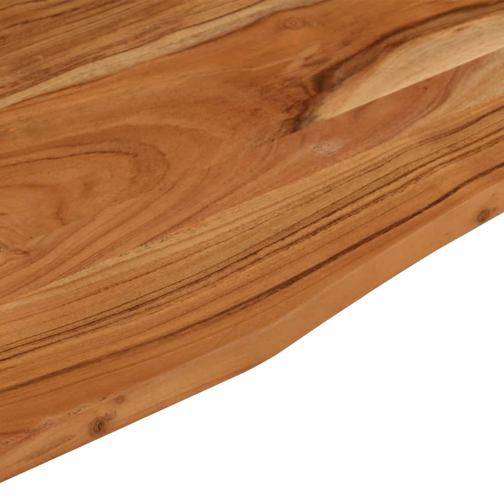 Solid Acacia Wood Desktop 80x60x2.5cm - Stylish & Durable