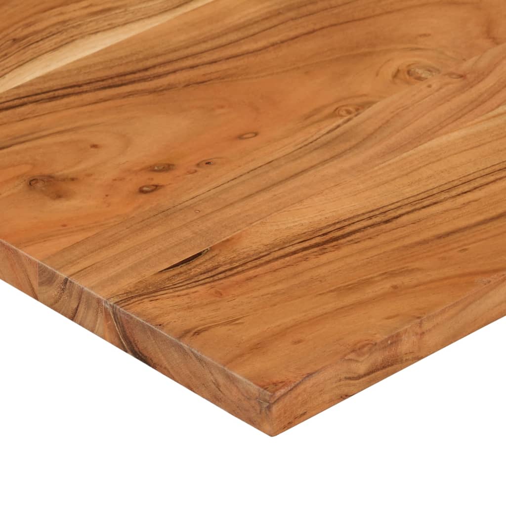 Solid Acacia Wood Desktop 80x60x2.5cm - Stylish & Durable