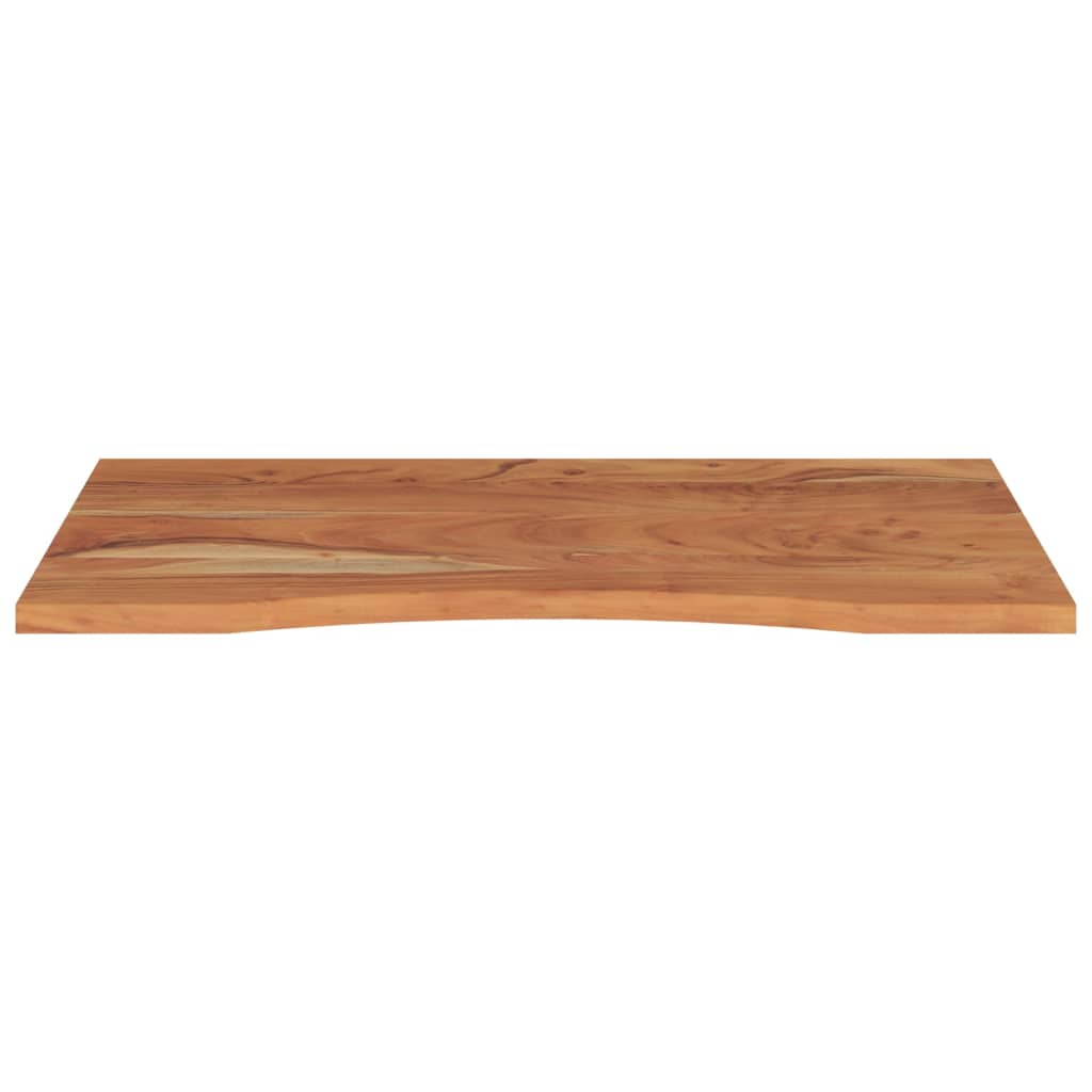 Solid Wood Acacia Desktop 90x60x2.5 cm - Durable & Stylish