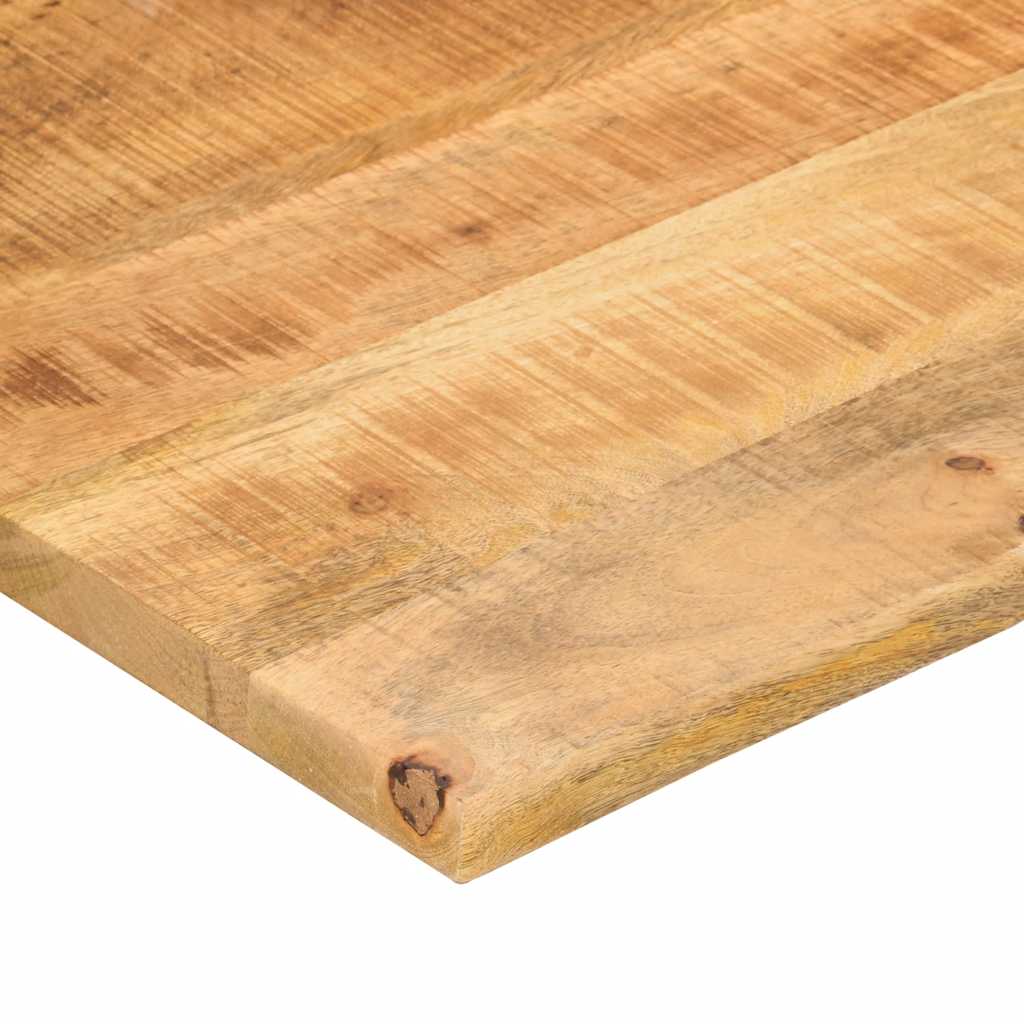 Solid Wood Mango Desktop - Curved 140x50x2.5 cm