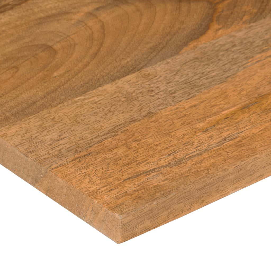 Solid Mango Wood Desktop, Curved 120x50x2.5 cm | Elegant & Durable