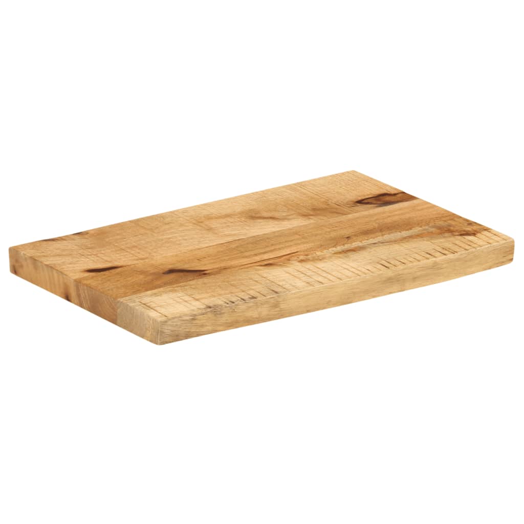 Live Edge Mango Wood Table Top - 40x30x2.5 cm