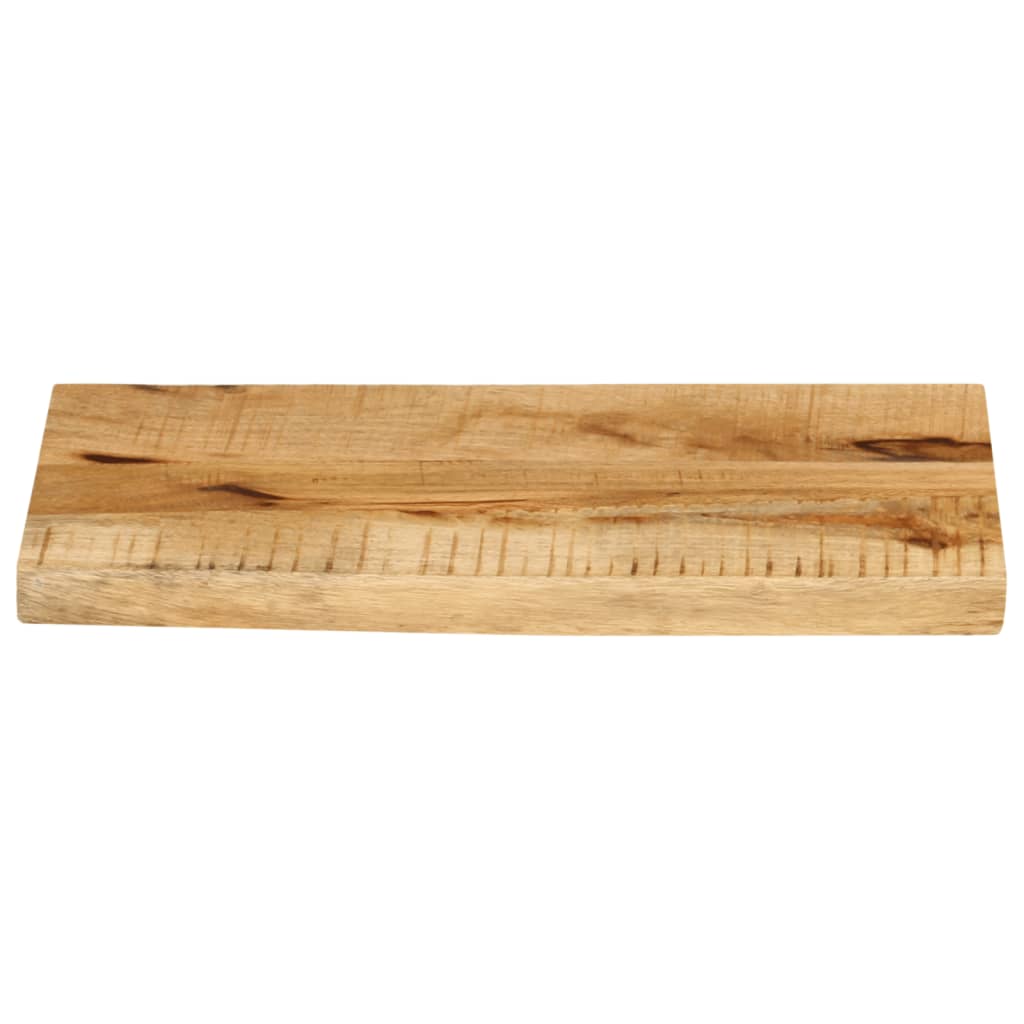 Live Edge Mango Wood Table Top - 40x30x2.5 cm