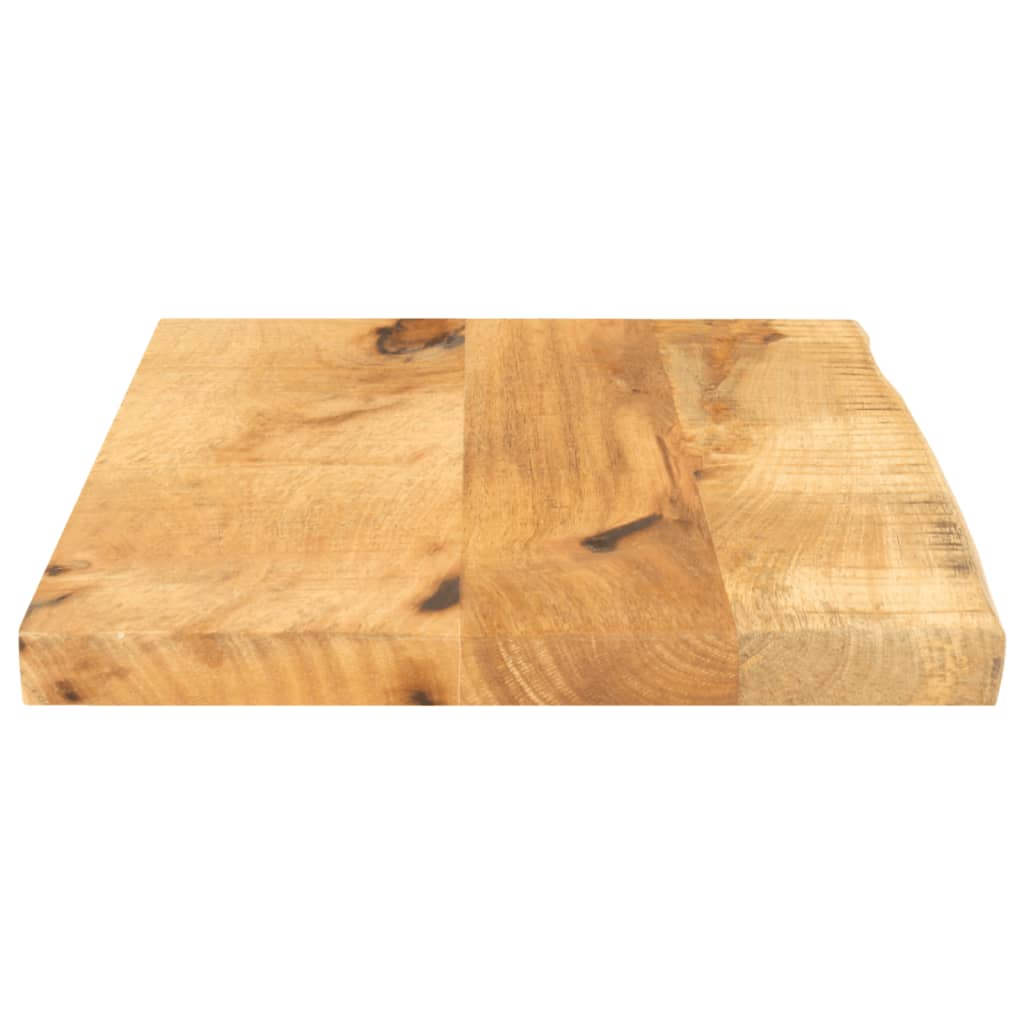 Live Edge Mango Wood Table Top - 40x30x2.5 cm