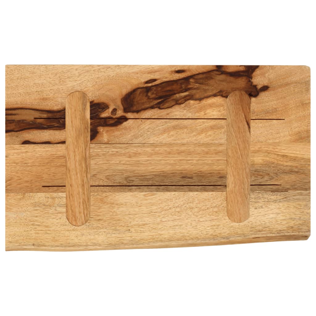 Live Edge Mango Wood Table Top - 40x30x2.5 cm