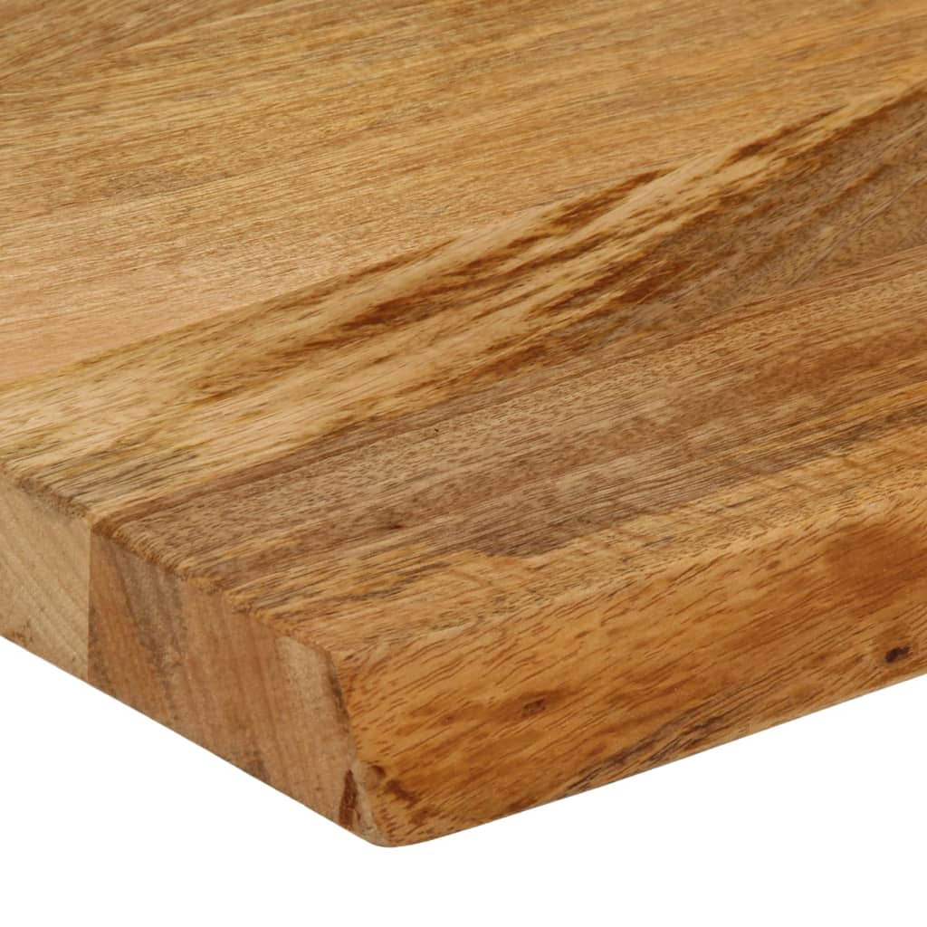 Live Edge Table Top 60x20x3.8 cm - Solid Mango Wood