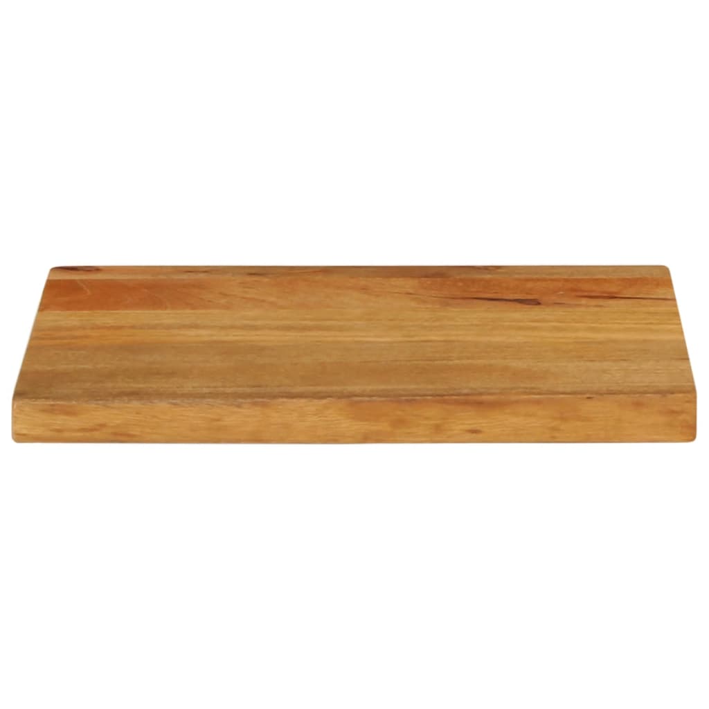 Live Edge Mango Wood Table Top 40x20x2.5 cm – Solid & Stylish