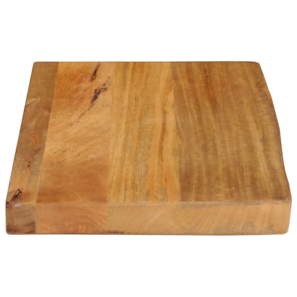 Live Edge Mango Wood Table Top 60x20x2.5 cm - Solid & Stylish