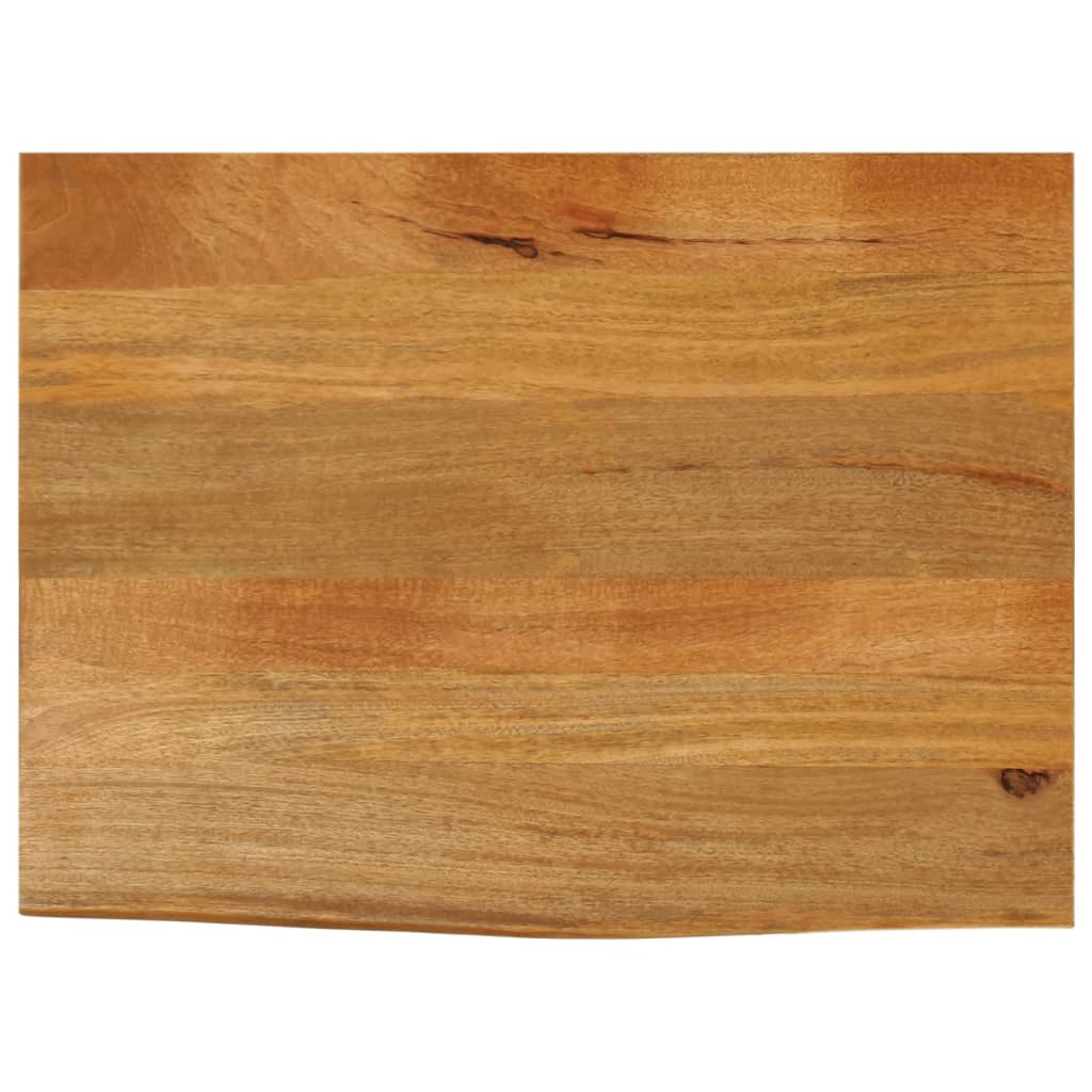 Stunning Live Edge Mango Wood Table Top 70x60x2.5 cm