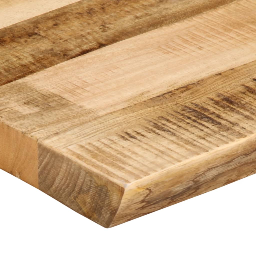 Live Edge Mango Wood Table Top 50x40x3.8 cm - Solid & Stylish