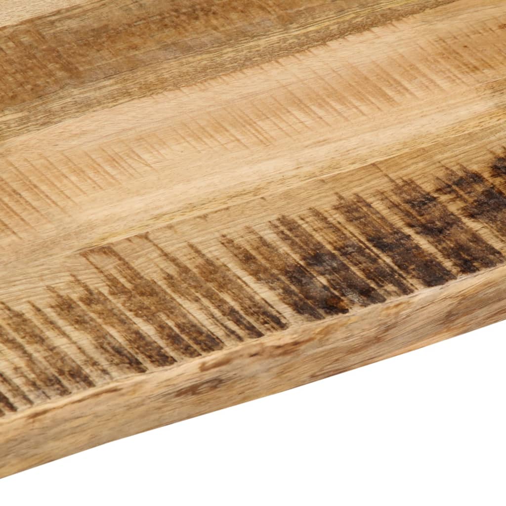 Live Edge Mango Wood Table Top 50x40x3.8 cm - Solid & Stylish
