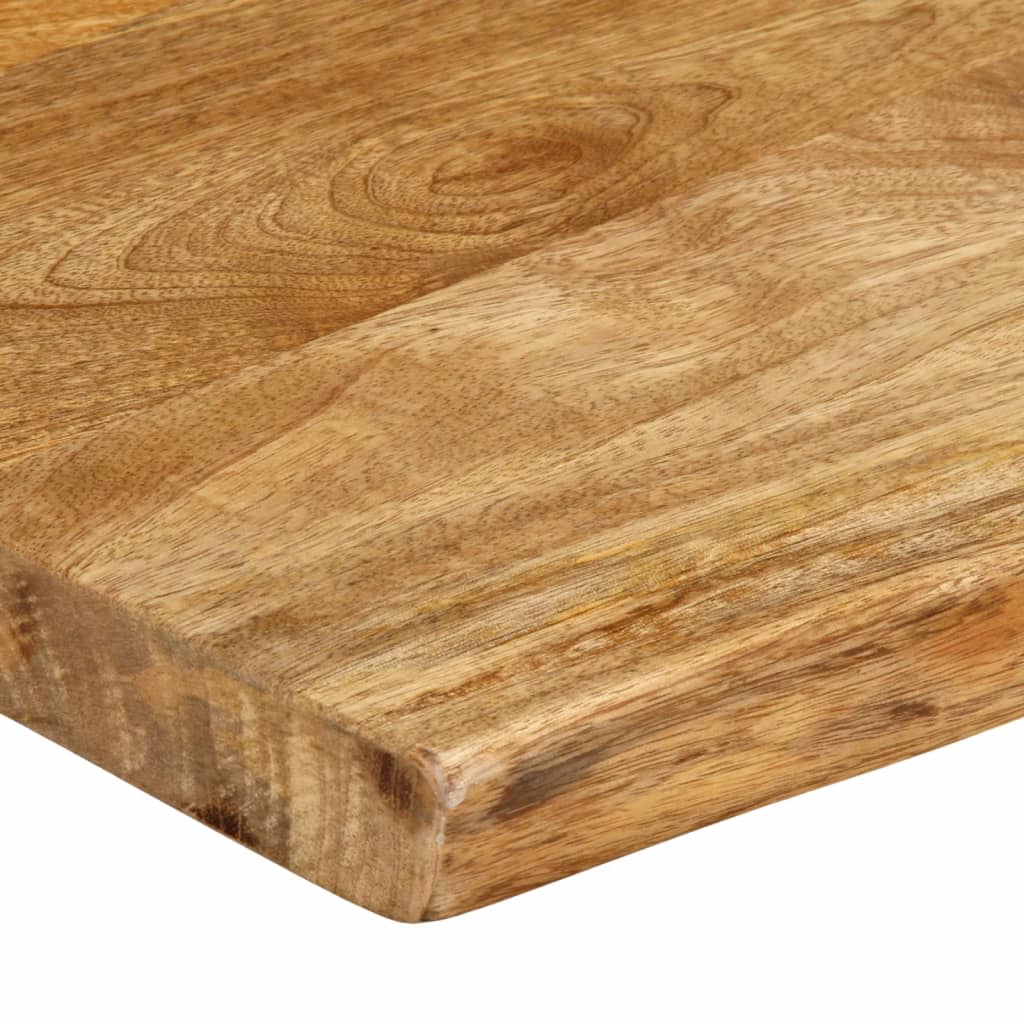 Live Edge Mango Wood Table Top - 100x40x2.5 cm Solid Wood