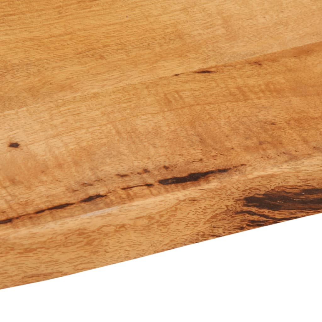 Live Edge Mango Wood Tabletop 80x60x2.5 cm, Solid & Stylish