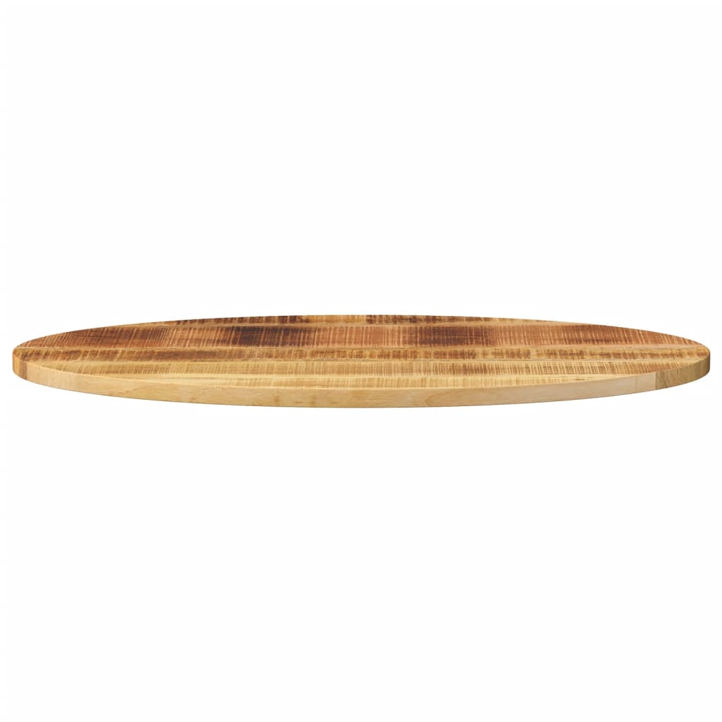 Oval Mango Wood Table Top - 100x40x2.5 cm | Solid & Durable