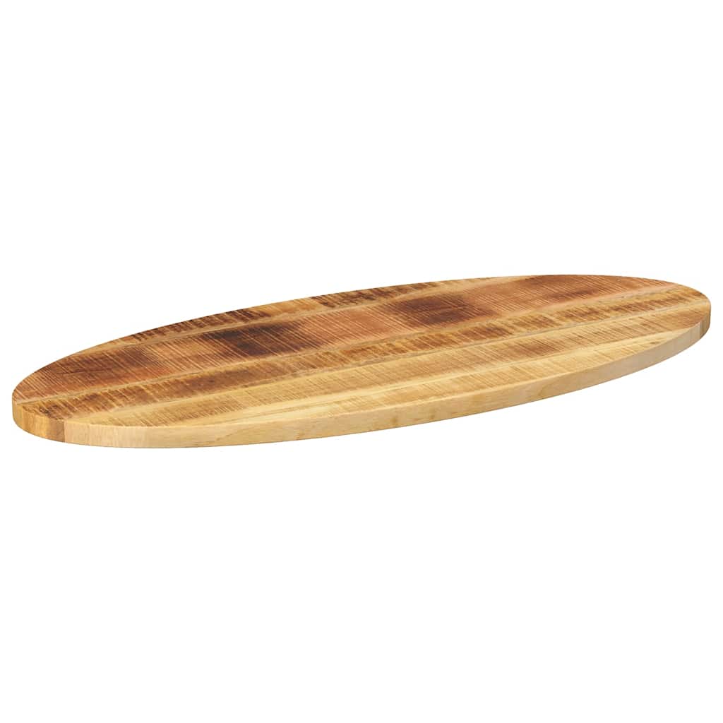 Oval Mango Wood Table Top 110x40 cm - Solid & Stylish Design