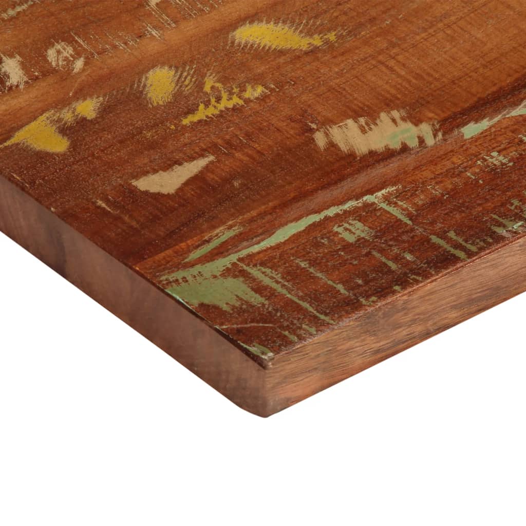Reclaimed Solid Wood Rectangular Tabletop 180x20x3.8 cm