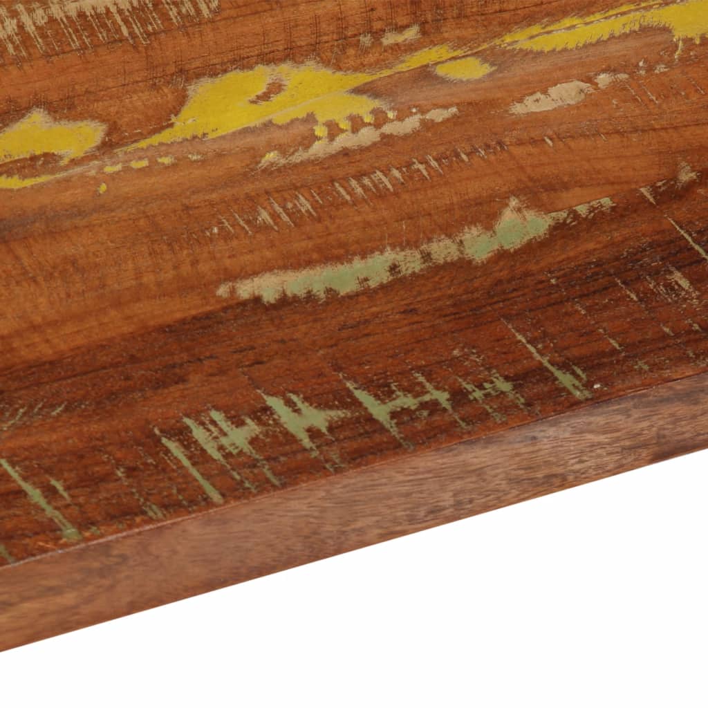 Reclaimed Solid Wood Rectangular Tabletop 180x20x3.8 cm