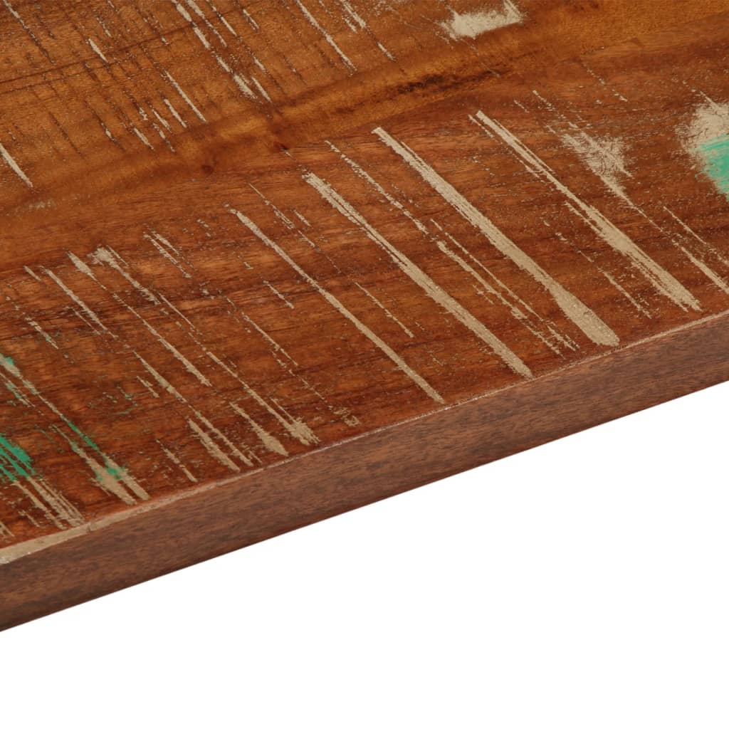 Reclaimed Solid Wood Square Tabletop 60x60x3.8 cm