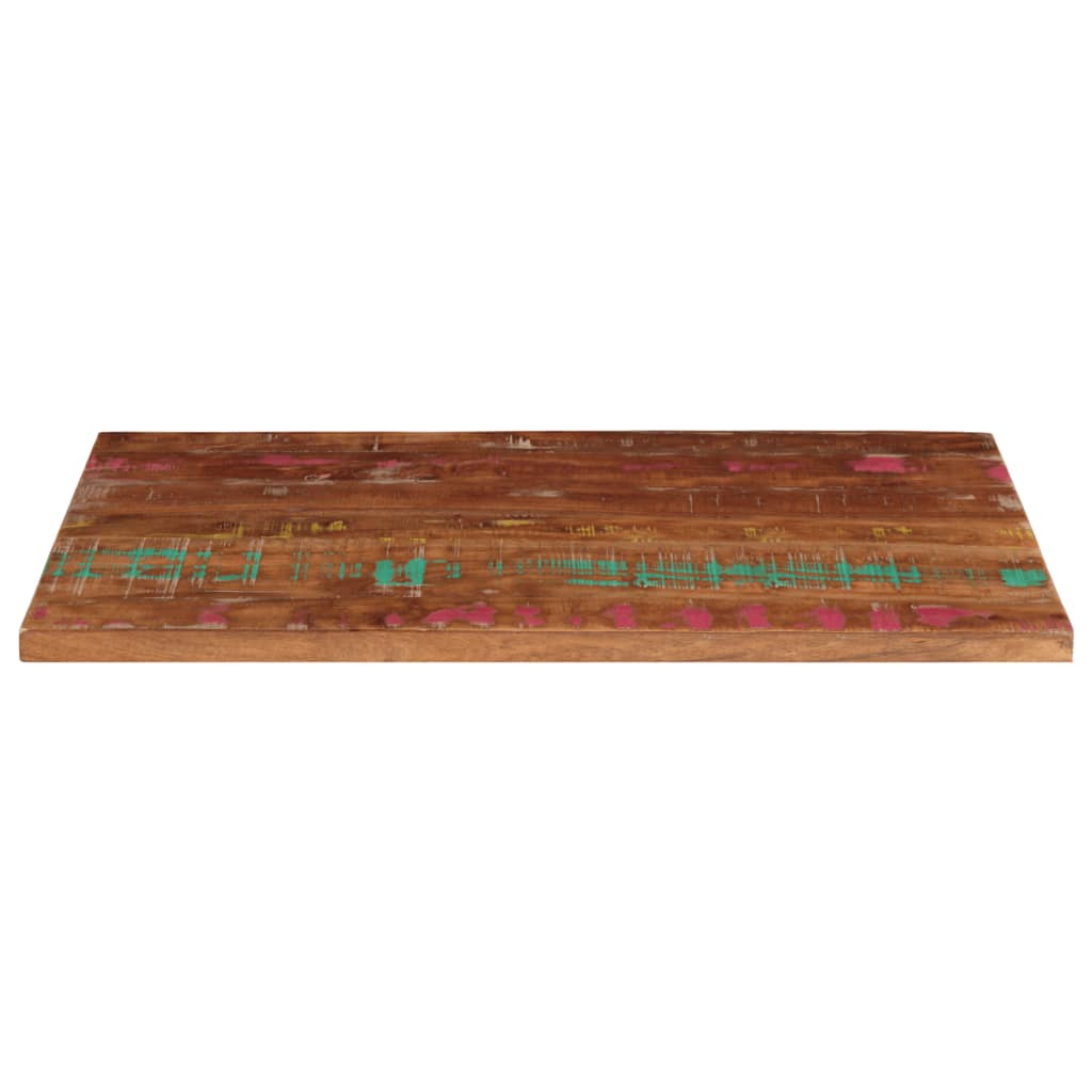 Table Top 110x60x3.8 cm Rectangular Solid Wood Reclaimed